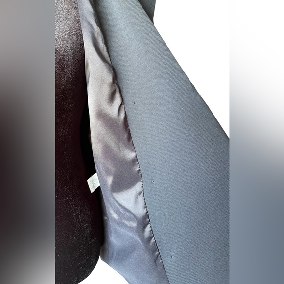 Theory Double Breasted Navy Blazer size 10 - Picture 5 of 6